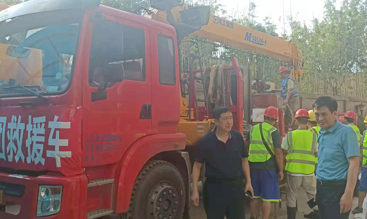 泰宏人舍小家顾大家,奔赴阵地参与灾后救援工作  现场纪实 泰宏人舍小家顾大家,奔赴阵地参与灾后救援工作  现场纪实